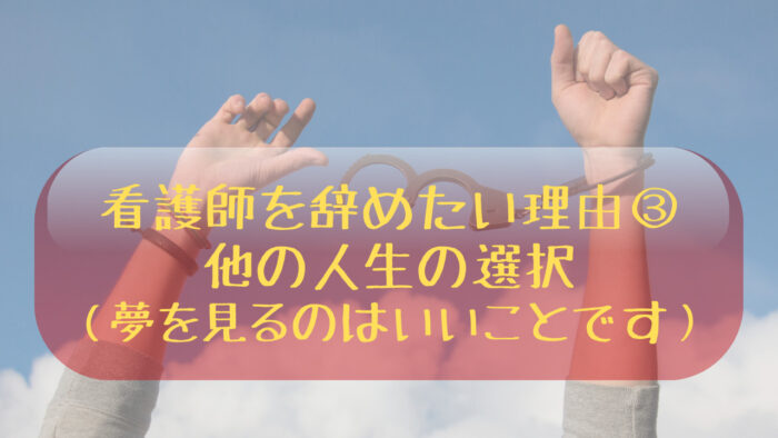 看護師　辞めたい　自由